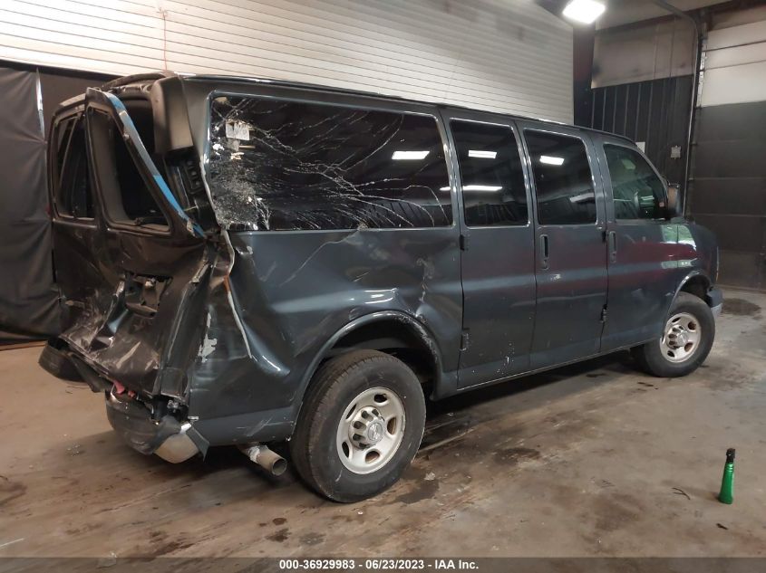 2015 CHEVROLET EXPRESS CARGO VAN PARATRANSIT - 1GBZGVCG8F1283909