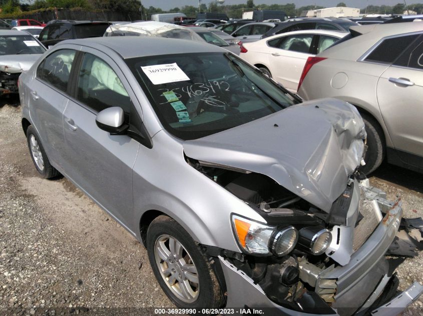 2015 CHEVROLET SONIC LT - 1G1JC5SH4F4177415