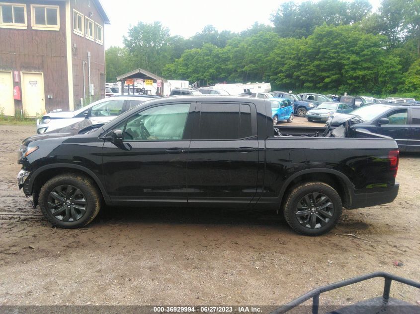 2023 HONDA RIDGELINE SPORT - 5FPYK3F16PB039502