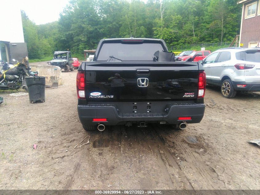 2023 HONDA RIDGELINE SPORT - 5FPYK3F16PB039502