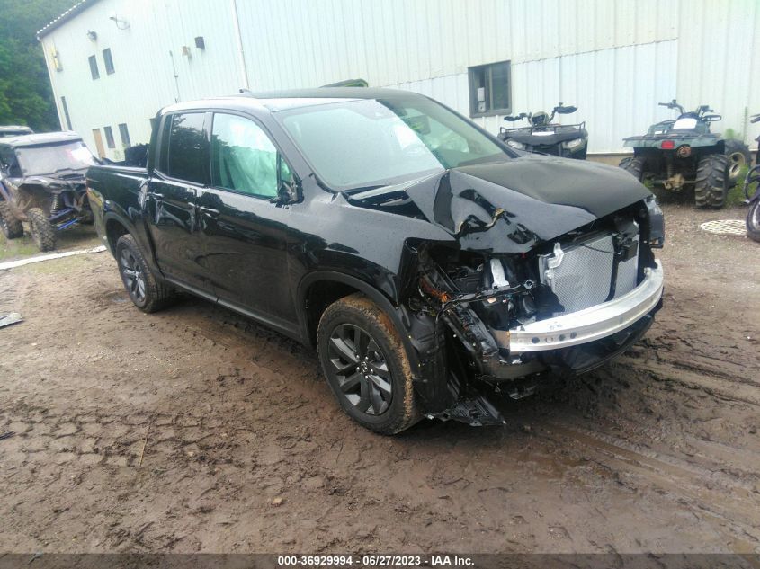 2023 HONDA RIDGELINE SPORT - 5FPYK3F16PB039502