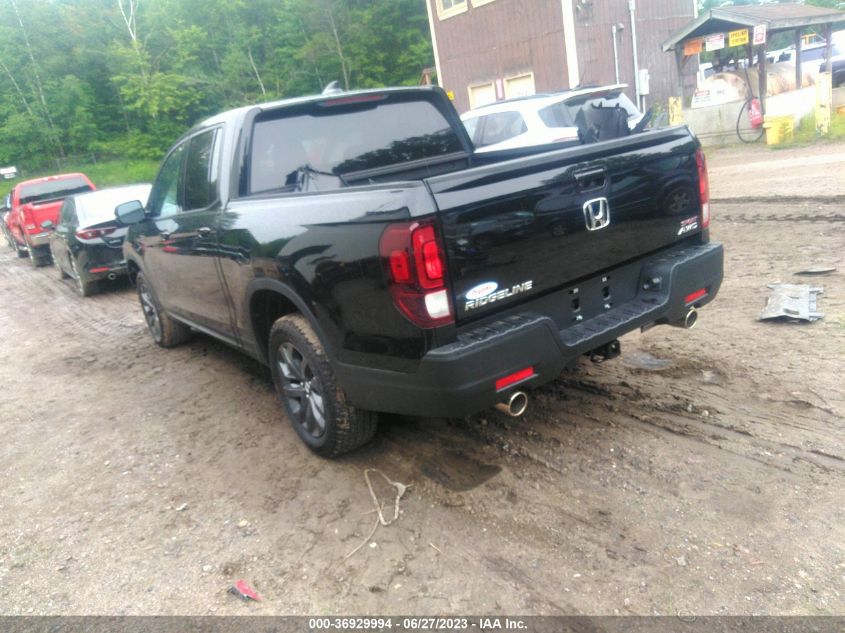 2023 HONDA RIDGELINE SPORT - 5FPYK3F16PB039502