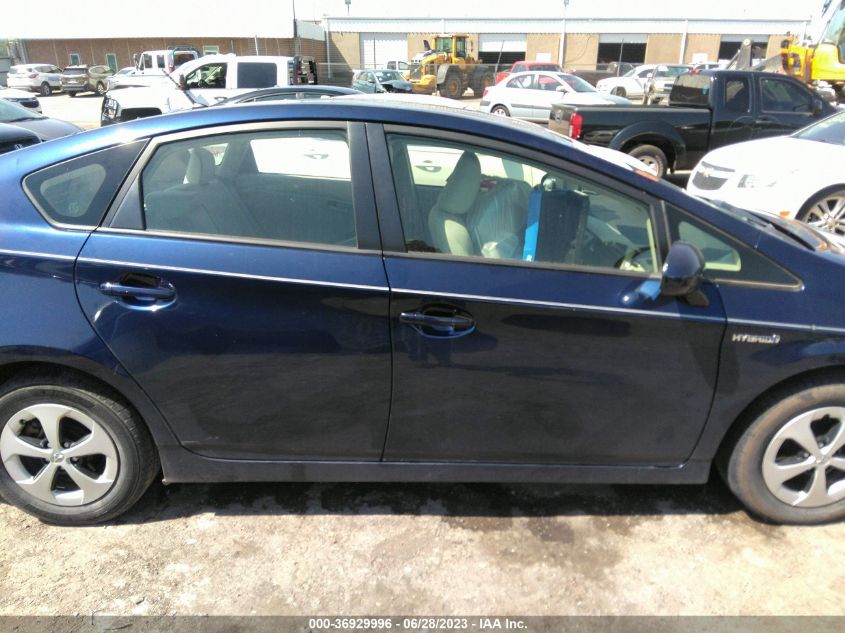 2015 TOYOTA PRIUS FOUR - JTDKN3DUXF1922495