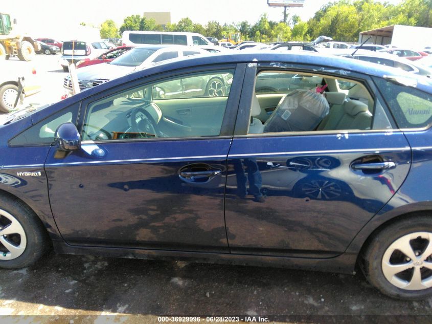 2015 TOYOTA PRIUS FOUR - JTDKN3DUXF1922495