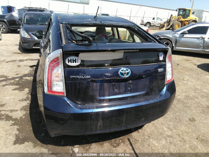 2015 TOYOTA PRIUS FOUR - JTDKN3DUXF1922495