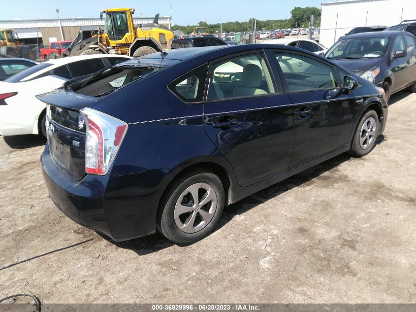 2015 TOYOTA PRIUS FOUR - JTDKN3DUXF1922495