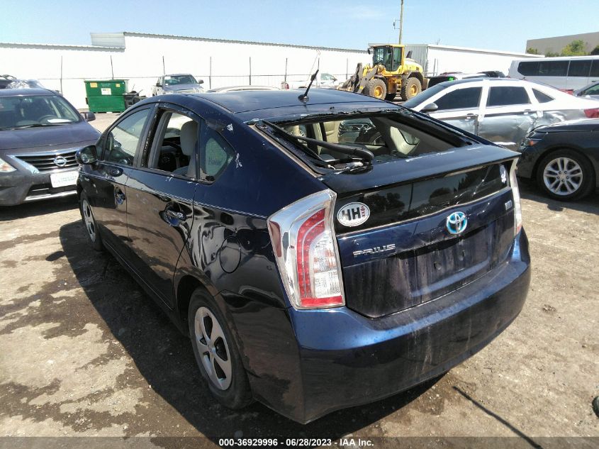 2015 TOYOTA PRIUS FOUR - JTDKN3DUXF1922495