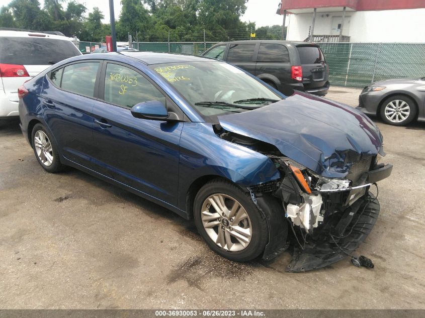 2019 HYUNDAI ELANTRA SEL - 5NPD84LF8KH462197