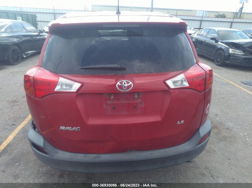 2013 TOYOTA RAV4 LE - 2T3ZFREV1DW014019