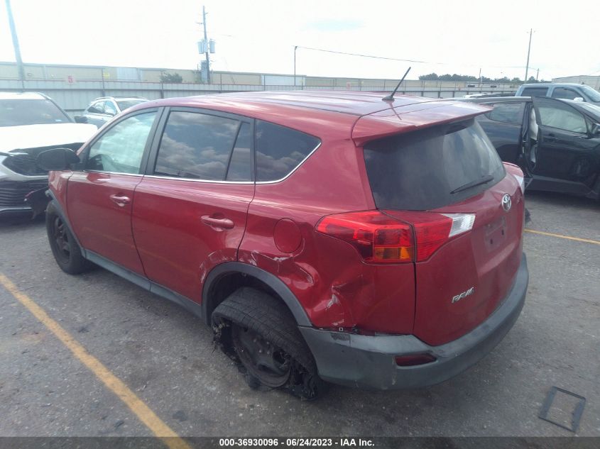 2013 TOYOTA RAV4 LE - 2T3ZFREV1DW014019