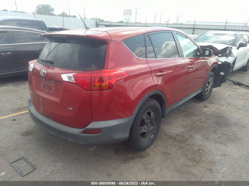 2013 TOYOTA RAV4 LE - 2T3ZFREV1DW014019