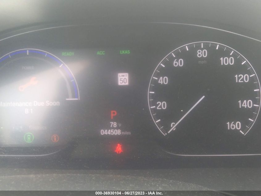 2019 HONDA INSIGHT EX - 19XZE4F57KE010327