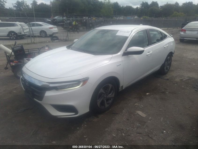 2019 HONDA INSIGHT EX - 19XZE4F57KE010327