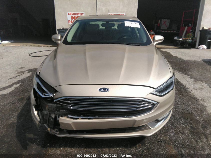 2017 FORD FUSION SE - 3FA6P0HD6HR338842