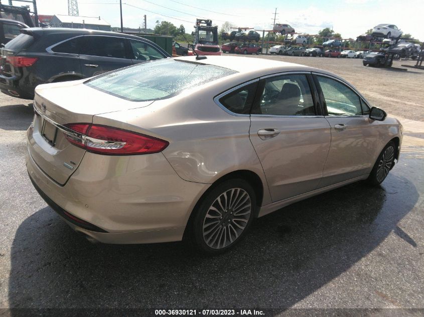 2017 FORD FUSION SE - 3FA6P0HD6HR338842