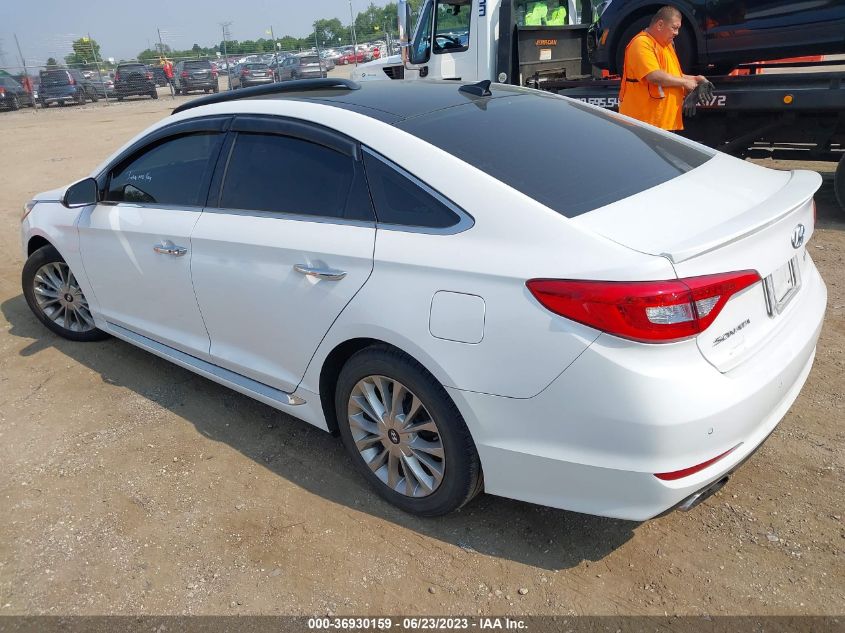 2015 HYUNDAI SONATA 2.4L LIMITED - 5NPE34AFXFH018508