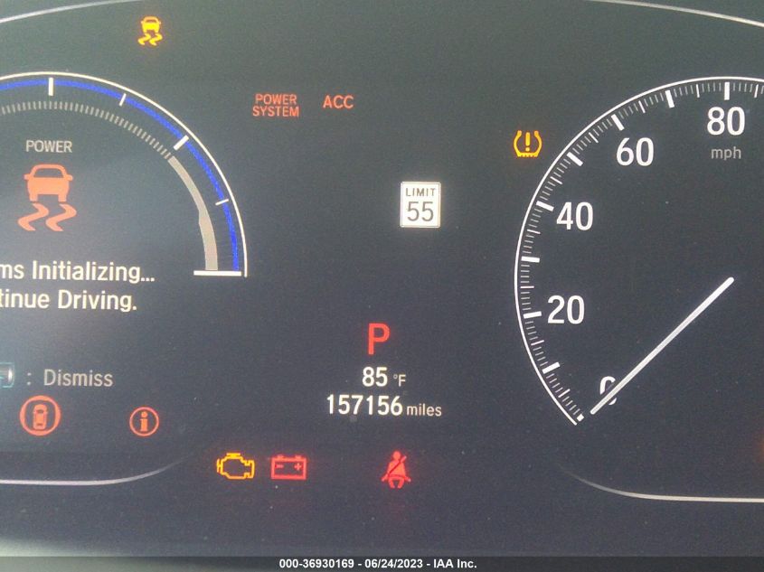 VIN 1HGCV3F59JA007318 2018 HONDA ACCORD HYBRID EX-L