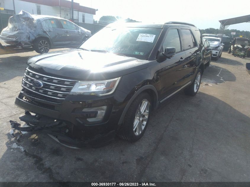 2016 FORD EXPLORER XLT - 1FM5K8D82GGC53641