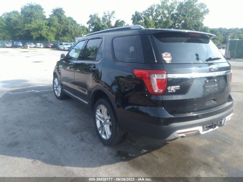 2016 FORD EXPLORER XLT - 1FM5K8D82GGC53641