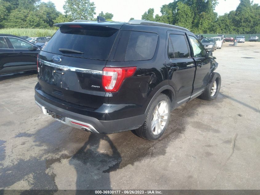 2016 FORD EXPLORER XLT - 1FM5K8D82GGC53641