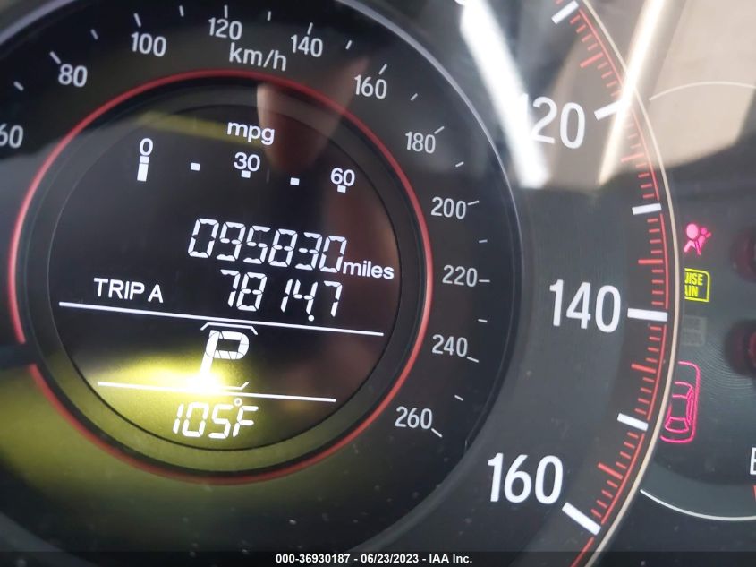 2016 HONDA ACCORD SEDAN SPORT - 1HGCR2F50GA132389