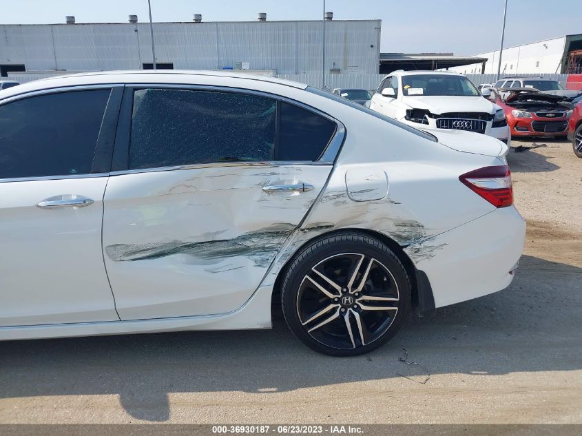 2016 HONDA ACCORD SEDAN SPORT - 1HGCR2F50GA132389