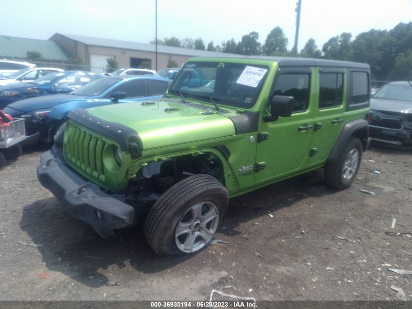 2018 JEEP WRANGLER UNLIMITED SPORT S - 1C4HJXDGXJW284414