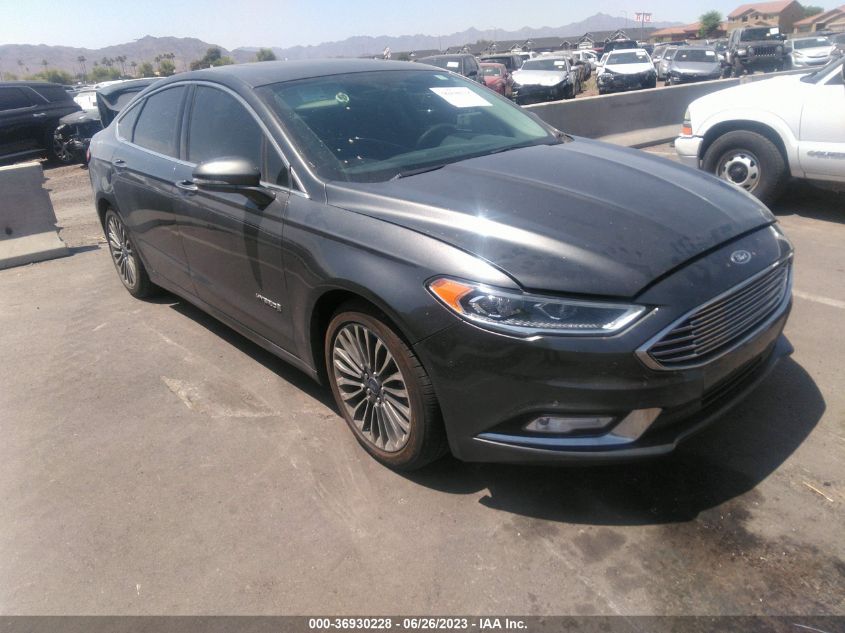 3FA6P0RU3HR188056 FORD FUSION HYBRID PLATINUM 2017
