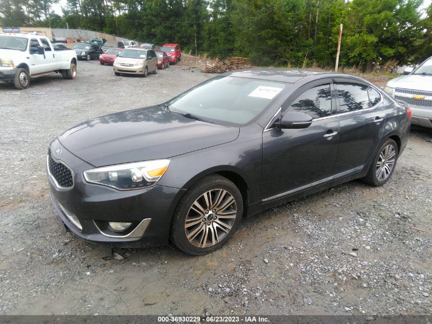 2014 KIA CADENZA PREMIUM KNALN4D73E5164346