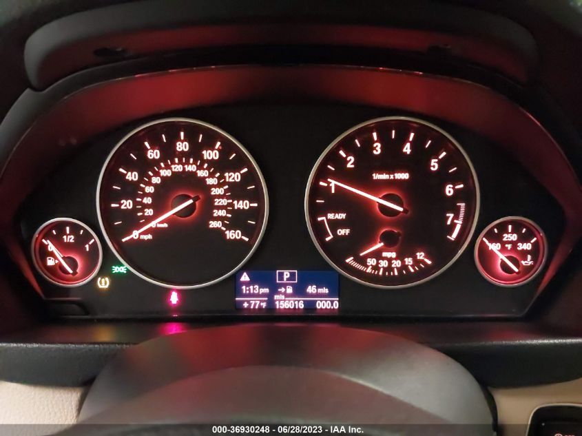 2013 BMW 3 SERIES 328I XDRIVE - WBA3B3C5XDF536034
