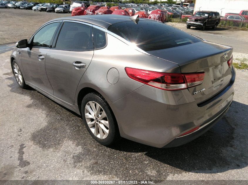 2016 KIA OPTIMA EX - 5XXGU4L30GG008897