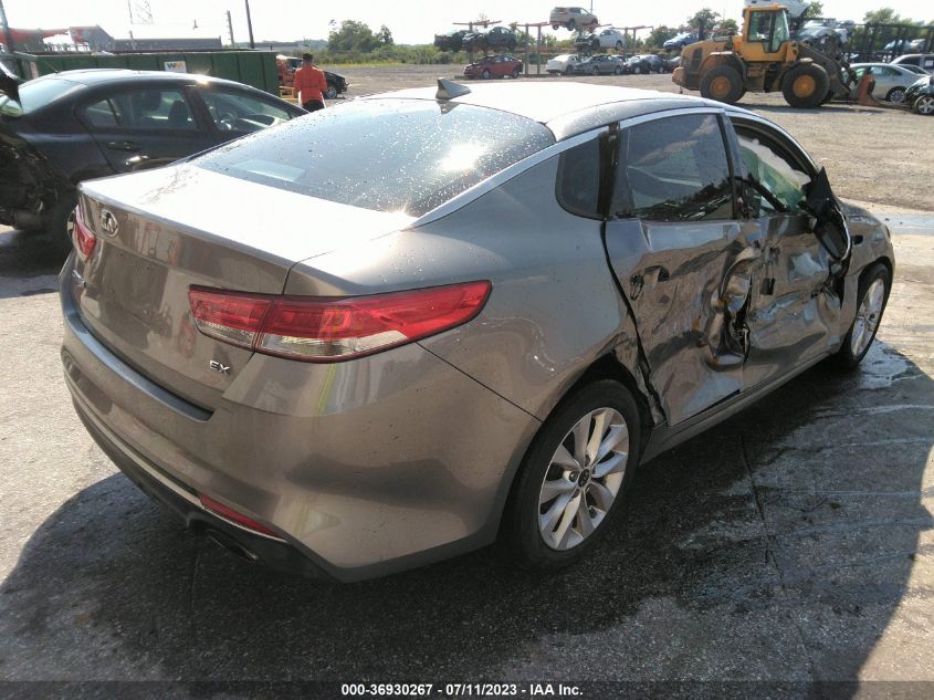 2016 KIA OPTIMA EX - 5XXGU4L30GG008897