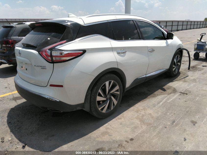 2018 NISSAN MURANO S/SL/SV/PLATINUM - 5N1AZ2MH9JN105335