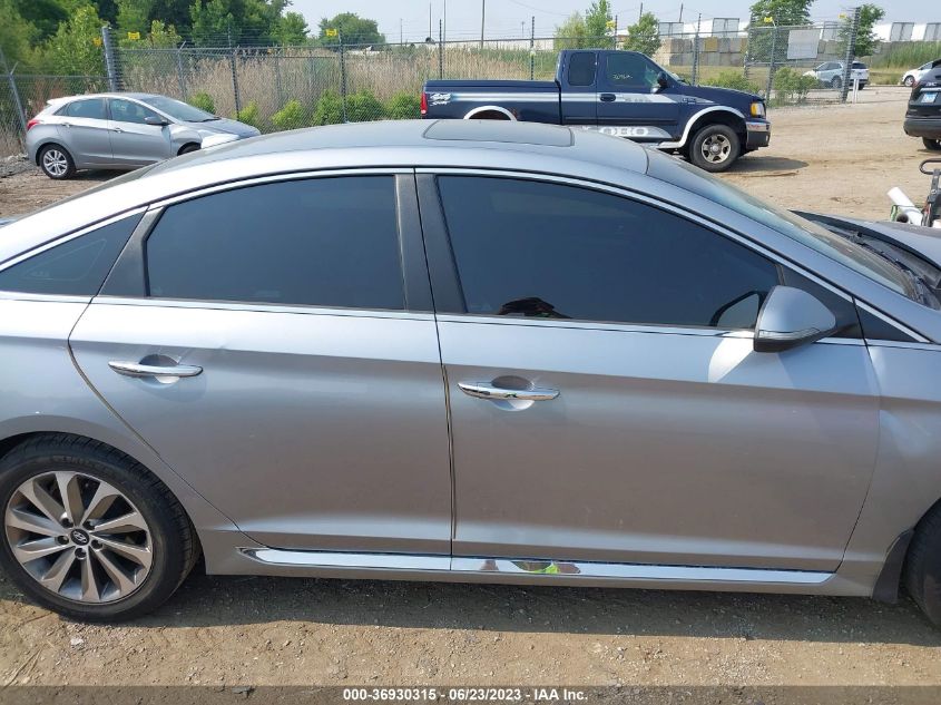 2017 HYUNDAI SONATA SPORT - 5NPE34AF4HH591505