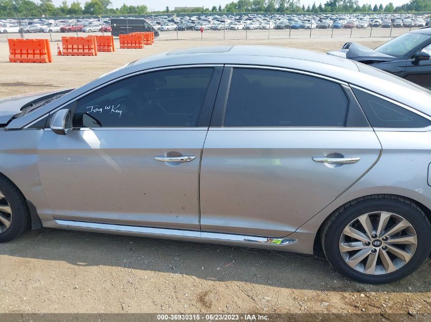 2017 HYUNDAI SONATA SPORT - 5NPE34AF4HH591505
