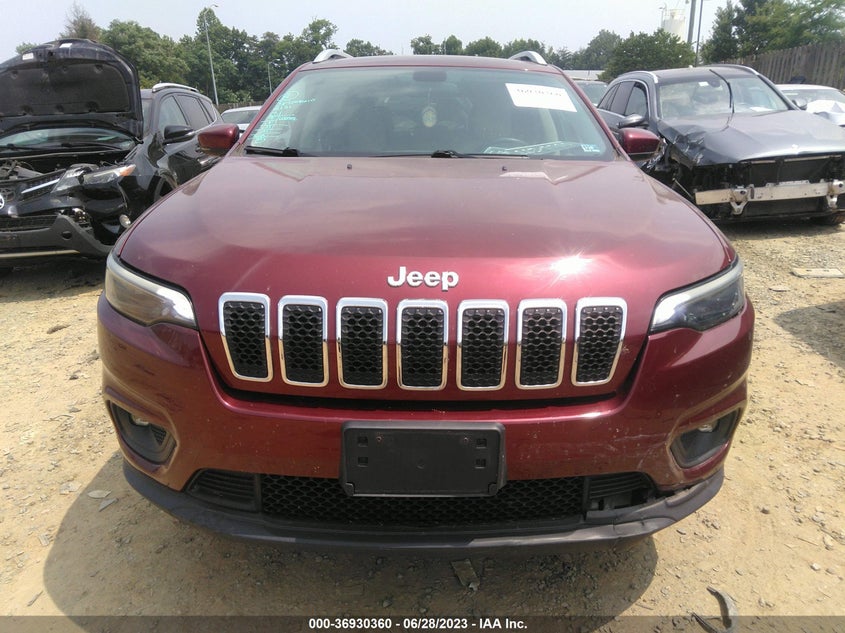 VIN 1C4PJMCB4KD352526 2019 JEEP CHEROKEE LATITUDE