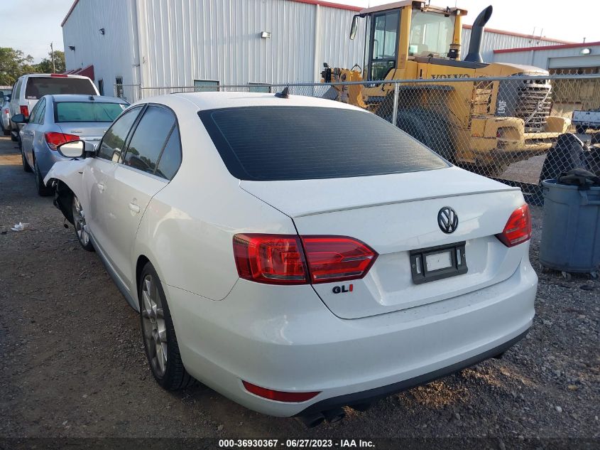 2014 VOLKSWAGEN JETTA SEDAN GLI EDITION 30 W/NAV - 3VW4T7AJ4EM286199