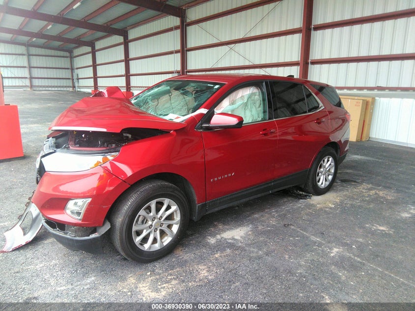 VIN 3GNAXSEV1JS568694 2018 CHEVROLET EQUINOX LT