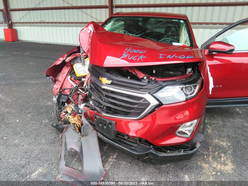 VIN 3GNAXSEV1JS568694 2018 CHEVROLET EQUINOX LT