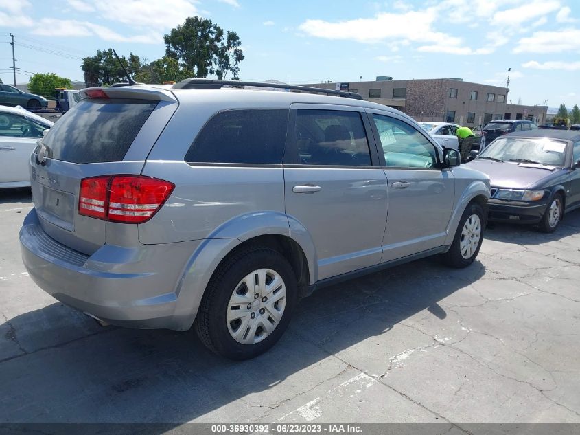 2016 DODGE JOURNEY SE - 3C4PDCABXGT222885