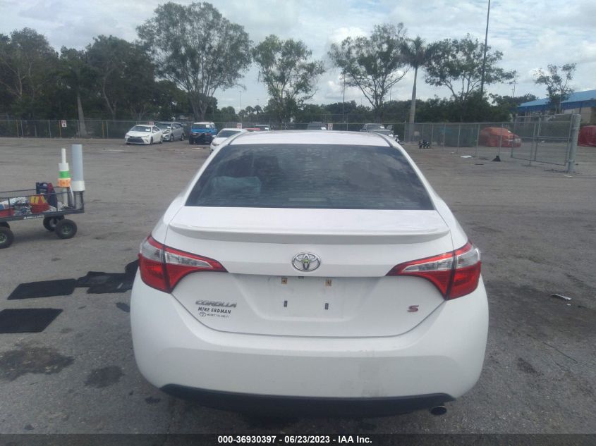 2014 TOYOTA COROLLA L/LE/LE PLS/PRM/S/S PLS - 2T1BURHE2EC165644