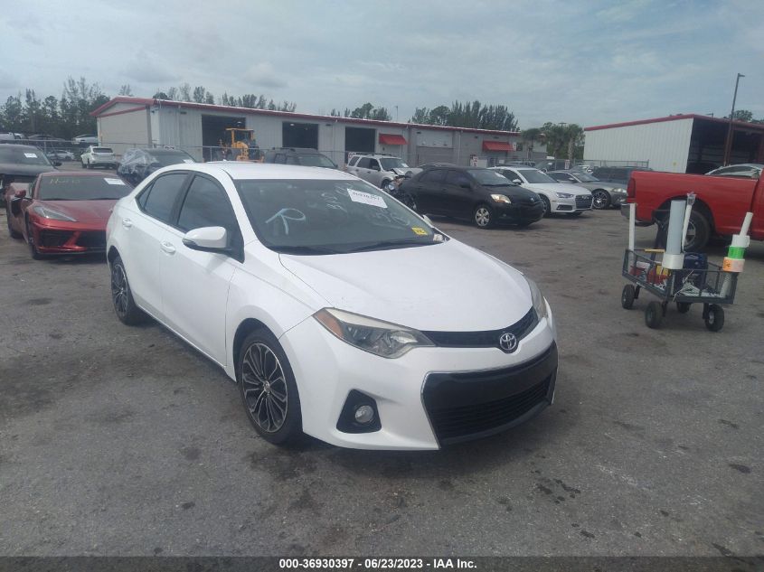 2014 TOYOTA COROLLA L/LE/LE PLS/PRM/S/S PLS - 2T1BURHE2EC165644