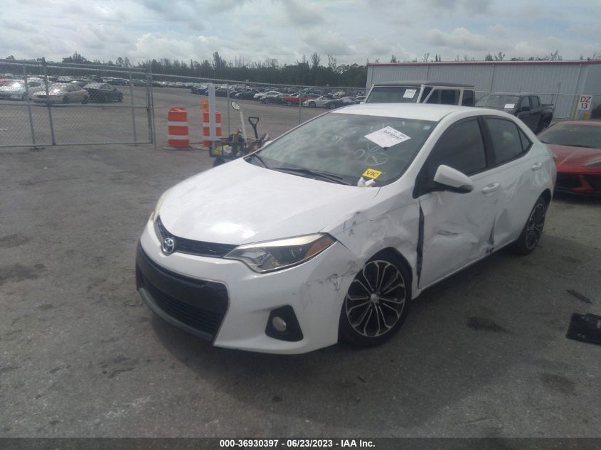 2014 TOYOTA COROLLA L/LE/LE PLS/PRM/S/S PLS - 2T1BURHE2EC165644