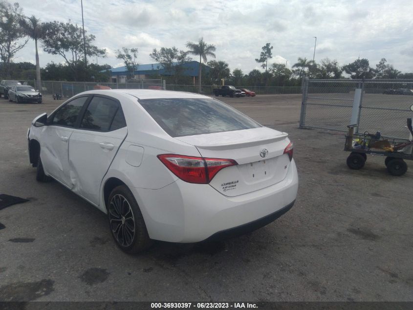 2014 TOYOTA COROLLA L/LE/LE PLS/PRM/S/S PLS - 2T1BURHE2EC165644