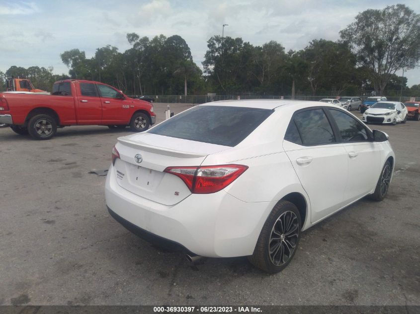 2014 TOYOTA COROLLA L/LE/LE PLS/PRM/S/S PLS - 2T1BURHE2EC165644