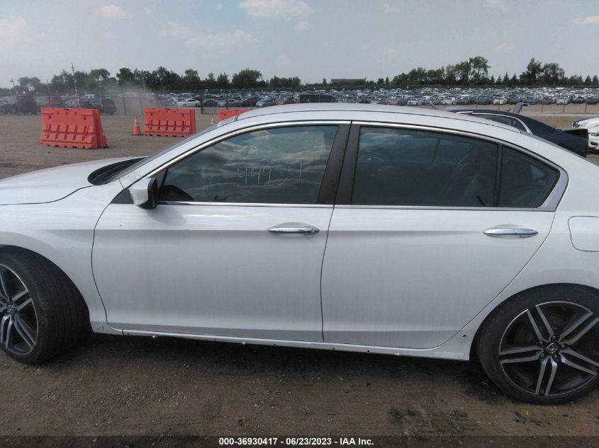 2016 HONDA ACCORD SEDAN SPORT - 1HGCR2F62GA225343
