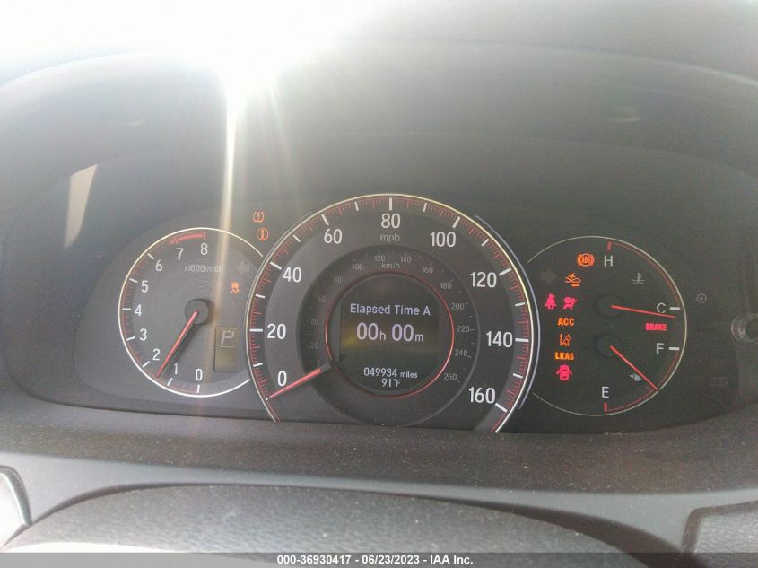 2016 HONDA ACCORD SEDAN SPORT - 1HGCR2F62GA225343