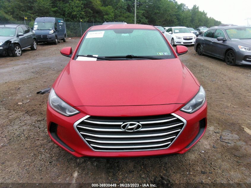 2017 HYUNDAI ELANTRA SE - 5NPD74LF3HH206268