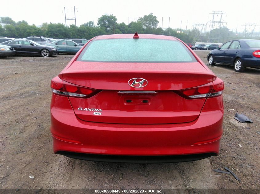 2017 HYUNDAI ELANTRA SE - 5NPD74LF3HH206268