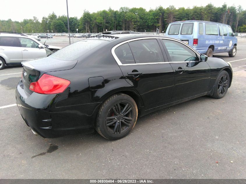 2013 INFINITI G37 SEDAN X JN1CV6ARXDM758329